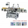 Automatic Adhesive glass bottle labeling machine Front and neck