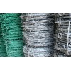 Barbed wire for security fencing