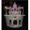 wholesale castle large size big pageant crowns
