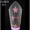 Pink Star Beauty Pageant Crown Tiara For Wedding
