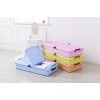 Long Size Plastic Underbed Storage Boxes Shoes Organizer Under Bed Colthing Organizer