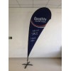 Dye Sublimation Printing Teardrop Flag Banner