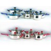 12pcs Stainless Steel Cookware Set