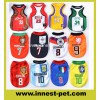 Pet Products Suppy Sports Polyester Tshirt Football-Soccer Team Dog Clothes