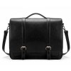 Vintage Womens Briefcase PU Leather Laptop Backpack Hollowed-Out Messenger Satchel