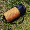 wholesale orange microfiber quick dry sports travel camping swimming towel with custom logo