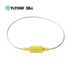 Tamper proof pull tight truck door cable seals