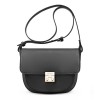 Women's Crossbody Saddle Bags Shoulder Purse with Flap Top & Phone Pocket