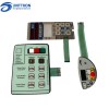 Standard membrane keypad with metal dome, embossed buttons, connector, led and window ect.
