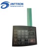 Remote monitoring system membrane switch flat overlay