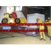 Air bearings casters applied on nuclear power station
