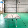 Ebb and flow rolling bench (load range:45-50kg/m2) in greenhouse