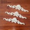 furniture parts decoration wood carving flower applique