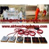 Air powered bearing casters with four air modular