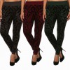 Ladies Flocking Pant, Flocking Denim Trouser, Flocking Jean