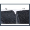 Ordinary polyester hook and loop velcro, black and white