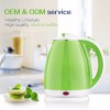 Cordless jug-kettle Home Kitchen Appliance Plastic Electric Kettle fashion plastic electric kettle