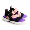 FASHION COLOR MATCHING RIBBON SANDALS