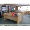 Grained Apple experience table, apple experience shop, solid wood experience platform supplier