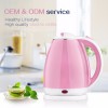 1.8L Automatic switching off stainless steel electric kettle wholesale Smart Plastic Kettle