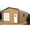 prefabricated insulation steel storage garage for car and tools
