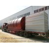 Waste tyre recycling pyrolysis plant delivered to Zhoukou, China