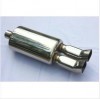 7.75" Oval Muffler With Tips