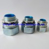Liquid tight zinc die-cast connectors for flexible metallic conduit