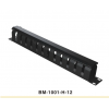 Cable management bar 19"