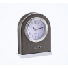 PU Leather Hotel Guest Room Alarm Desk Clock