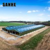 prefabricated light steel cattle shed farm cow shed structures barns building construction