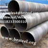 astm a214 sa214 epoxy ssaw coating steel piling tubes