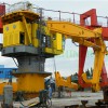 Heavy Duty100t Capacity Hydraulic System Knuckle Boom Harbor Crane