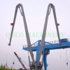 Ouco Electro-Hydraulic Knuckle Boom Marine Crane for Port Solutions