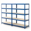 light duty slotted angle shelving system