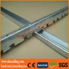 suspended steel profile with gypsum plasterboard