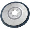 Flap disc with aluminium backing