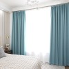 Blackout striped curtain