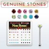 Wholesale - Genuine Stone - Nose Bones - Body Jewelry