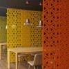 Acoustic Hanging Partitions Decorate in Working Area