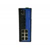 6-port 10/100M Ethernet + 2-port 100M FX Din-Rail Layer2 Managed