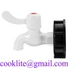 2" S60x6 IBC Water Tank Garden Hose Adapter Fittings With Switch / IBC Faucet Tap Spigot