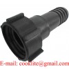 PP IBC Tank Fitting/Adapter DIN 61 Plastic Drum Coupling/Adaptor with 1-1/2" Hose Barb