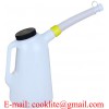 2 Litre Mechanic/Garage Oil/Petrol/Diesel/Liquid Plastic Measuring Jug Pourer