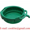 15 Litre PE Plastic Oil Recycler Drain Pan Fluid Water Drip Tray