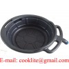 Oil Drain Pan 17L PE Plastic Oil Drain Pan Portable Drip Tray