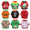 Christmas clothes winter handsome pet dog cute short blue cat warm springtime autumn sweater