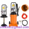 High pressure manual grease pump lubrication bucket - 12L