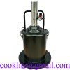 20 Liter Air Operated Grease Bucket Pump 20L Wheeled High Pressure Pneumatic Lubricator Machine