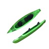 2 person recreational family kayak two adults and one kid use